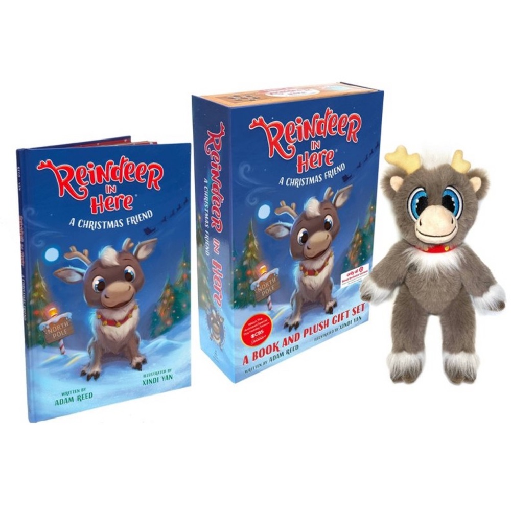 Reindeer In Here: A Christmas Friend Book + Plush Target Exclusive